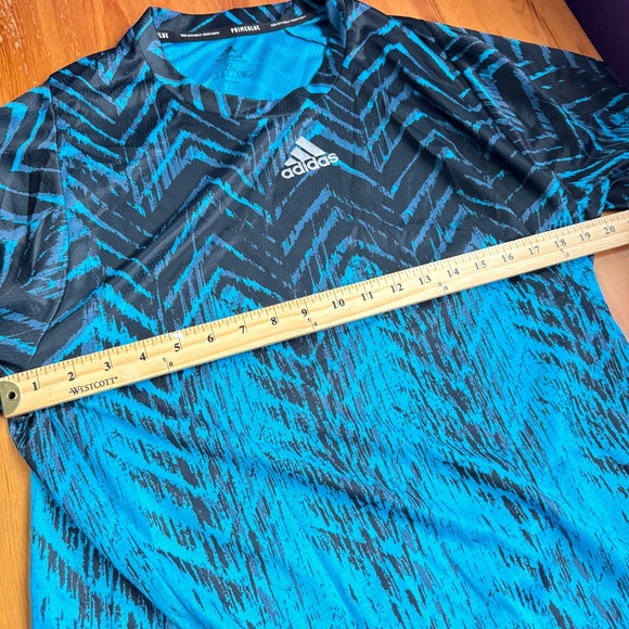 Adidas prime blue men’s tshirt size XL - Picture 3 of 5